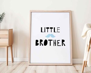 Little Brother Wall Art Digital Print