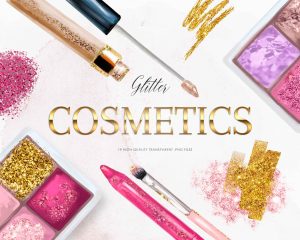 Free Cosmetics Glitters Clipart