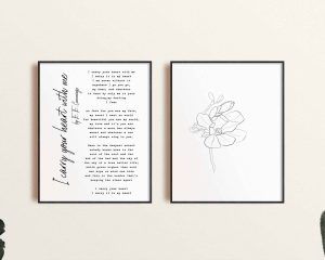 I Carry Printable Wall Art Print Set