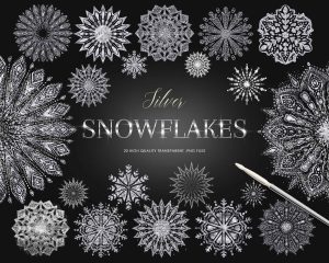 Snowflakes Clipart