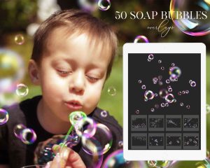 Soap Bubbles Overlays