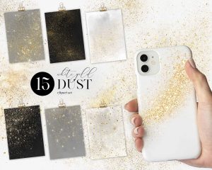 Sparkle Gold Dust Clipart