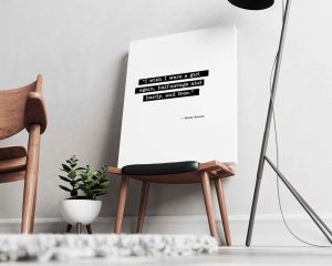 I Wandered Lonely Digital Quote Print