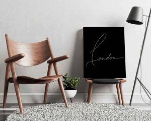 Little Miss Digital Wall Art Print