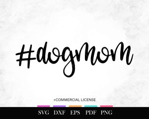 Free SVG Dog Mom