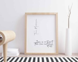 Love Is Patient Digital Quote Print
