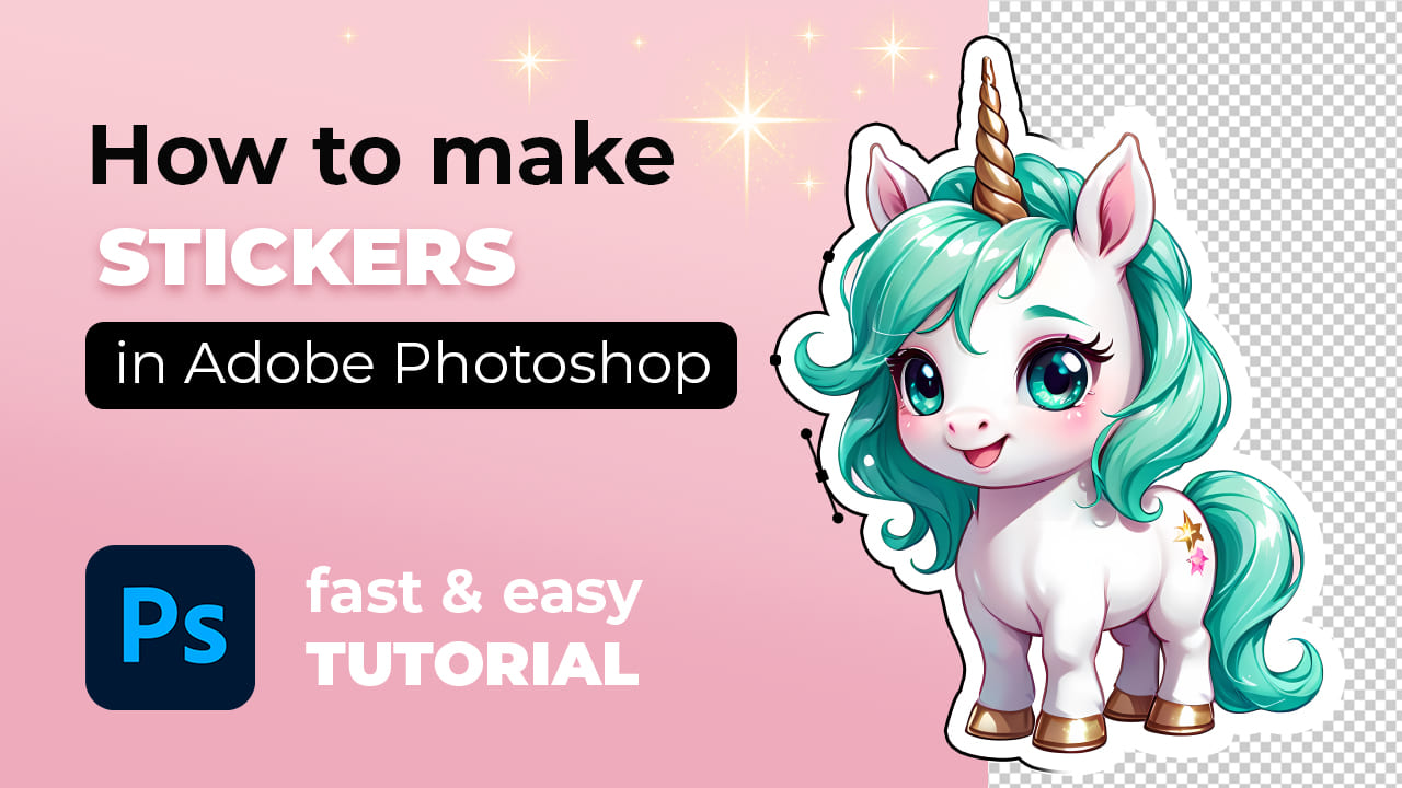 How to Create Stickers in Adobe Photoshop