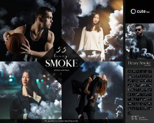 Heavy Smoke Photo Overlays