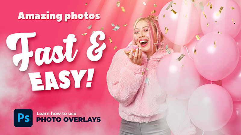How to Use Photo Overlays – Photoshop Tutorial