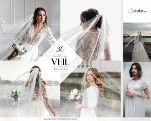 Veil Photo Overlays Clipart
