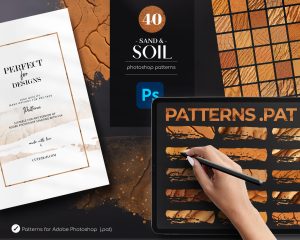 Sand and Soil Photoshop Patterns