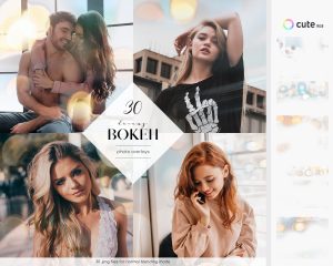 Dreamy Bokeh Photo Overlays