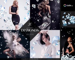 Diamonds Photo Overlays