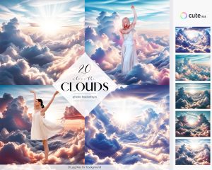 Above the Clouds Photo Overlays