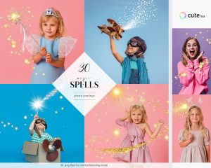 Magic Spell Photo Overlays