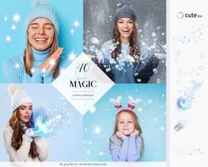 Frost Magic Photo Overlays