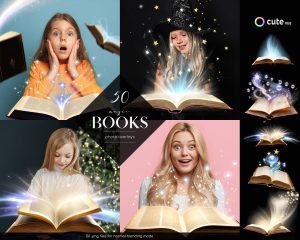 Magic Books Photo Overlays