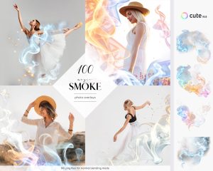 Magic Smoke Photo Overlays